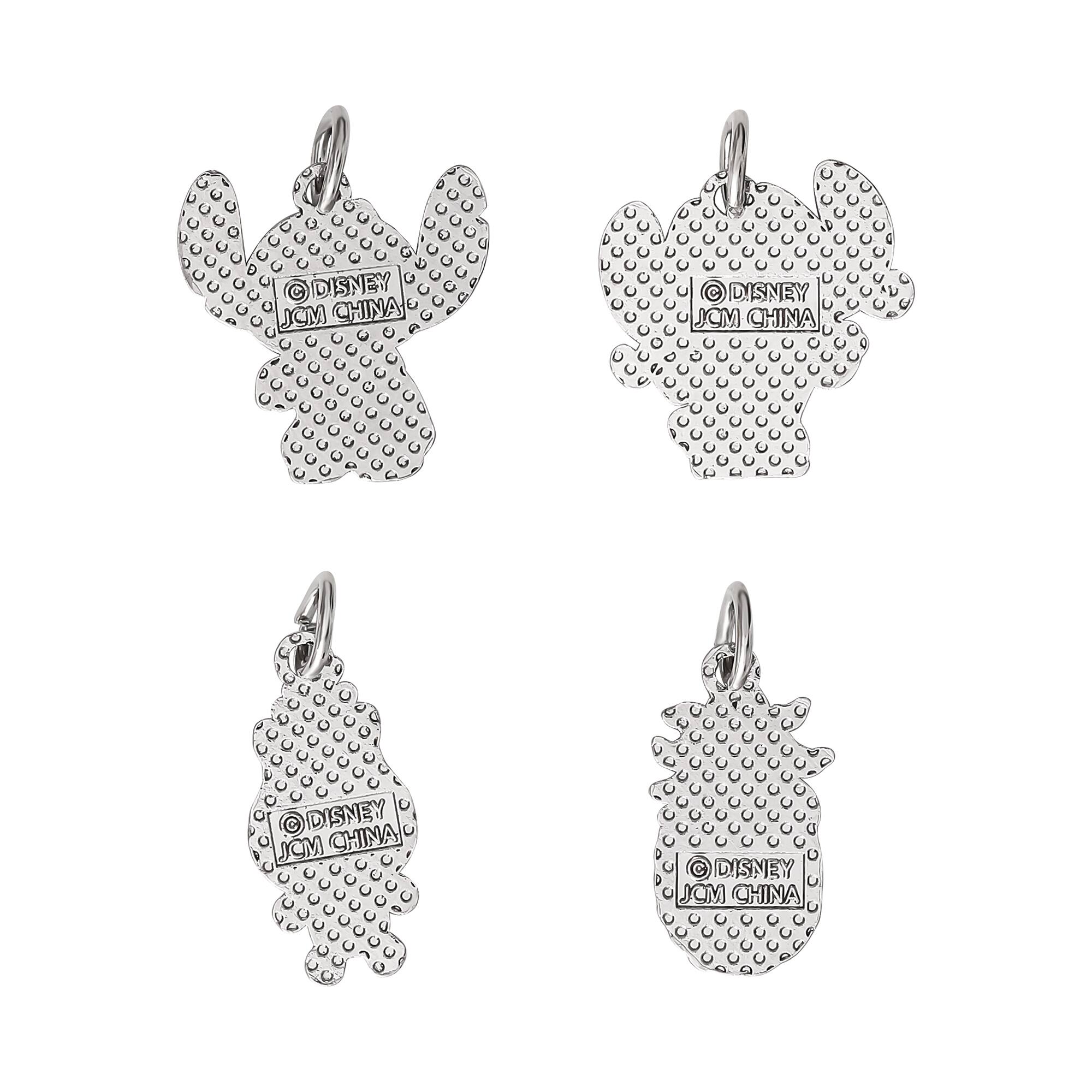 Disney® Stitch & Angel 4-Piece Charm Set